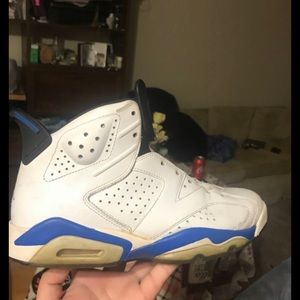 Air Jordan 6 retro sport blues